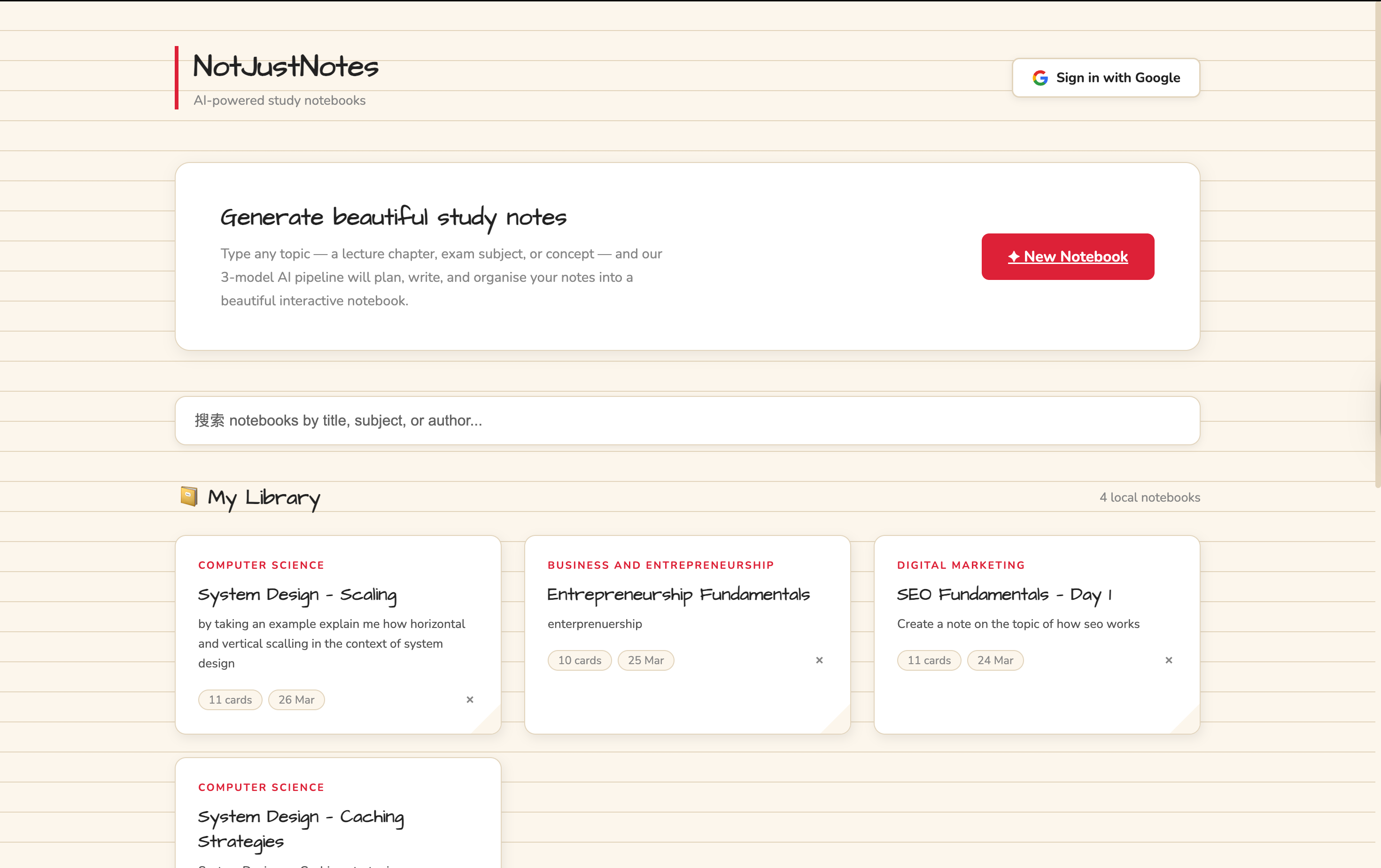 NotJustNotes